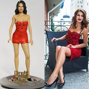 Custom Handmade Your 3D portrait Art Doll